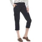 Women's Sonoma Goods For Life&trade; Utility Capri Pants, Size: 8, Dark Blue