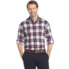 Men's Izod Saltwater Regular-fit Plaid Performance Button-down Shirt, Size: Small, White Oth