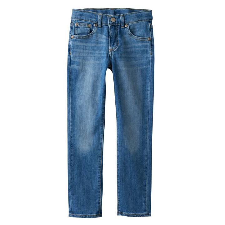 Boys 4-7x Sonoma Goods For Life&trade; Medium Wash Skinny Jeans, Boy's, Size: 6, Med Blue