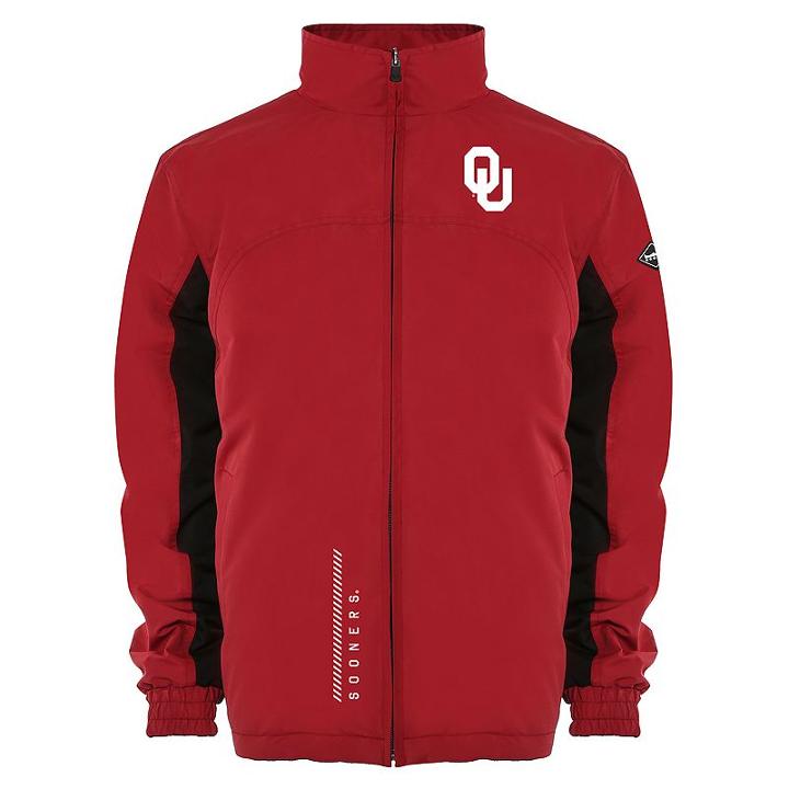 Men's Franchise Club Oklahoma Sooners Alpine Reversible Jacket, Size: Xxl, Dark Red