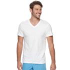 Men's Izod 3-pack V-neck Tees, Size: Medium, White