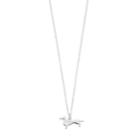 Lc Lauren Conrad Dachshund Pendant Necklace, Women's, Silver