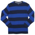 Boys 4-7 French Toast Rugby Stripes Thermal Tee, Boy's, Size: 4, Dark Blue
