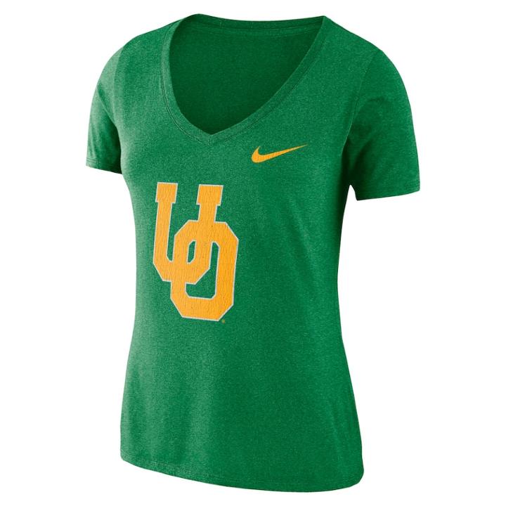 Women's Nike Oregon Ducks Vault Tee, Size: Medium, Green
