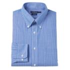 Men's Croft & Barrow&reg; Slim-fit Button-down Collar Dress Shirt - Men, Size: 17-32/33, Blue