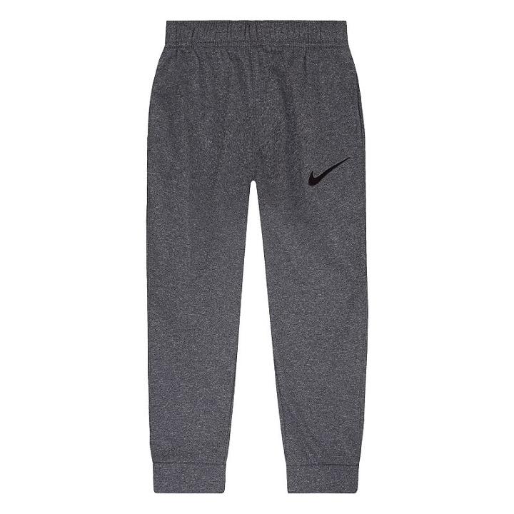 Boys 4-7 Nike Logo Therma-fit Fleece Pants, Size: 5, Grey Other