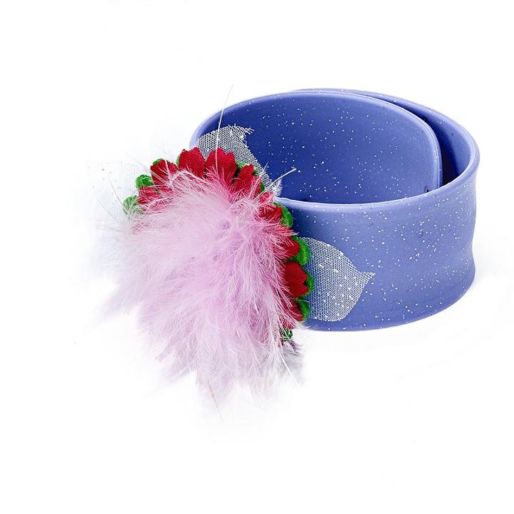 Girls 4-16 Dreamworks Trolls Hug Time Slap Bracelet, Girl's, Multicolor