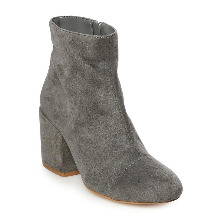 Style Charles By Charles David Quiz Women's Ankle Boots, Size: 7, Med Grey