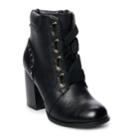 Apt. 9&reg; Dial Women's High Heel Ankle Boots, Size: 10, Black
