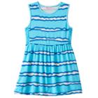 Girls 4-6x Design 365 Tie-dye Striped Dress, Girl's, Size: 5, Blue Other