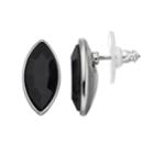 Simply Vera Vera Wang Black Marquise Nickel Free Stud Earrings, Women's