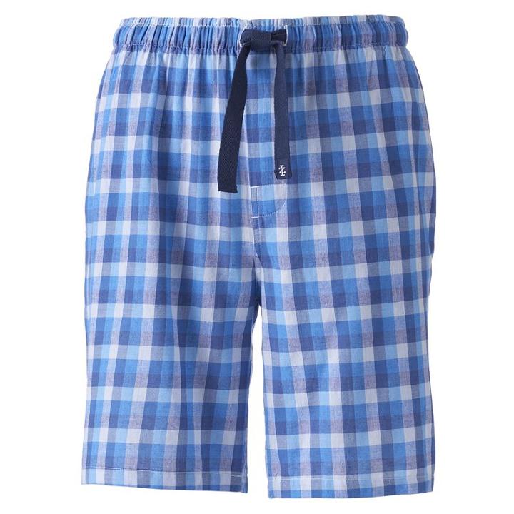 Big & Tall Izod Plaid Jams Shorts, Men's, Size: 3xb, Med Blue