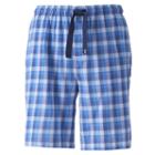 Big & Tall Izod Plaid Jams Shorts, Men's, Size: 3xb, Med Blue