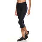 Women's Nike Power Capri Workout Leggings, Size: Large, Grey (charcoal)