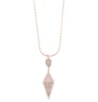 Jennifer Lopez Oblong Pendant Necklace, Women's, Light Pink