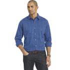 Big & Tall Van Heusen Traveler Stretch Classic-fit No-iron Button-down Shirt, Men's, Size: 2xb, Blue Other
