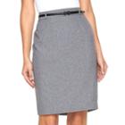 Women's Apt. 9&reg; Pencil Skirt, Size: 6, Grey (charcoal)
