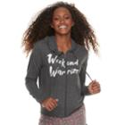 Juniors' So&reg; Weekend Warrior Hoodie, Teens, Size: Large, Black