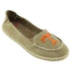 Women's Campus Cruzerz Tennessee Volunteers Cabo Slip-on Shoes, Girl's, Size: 6, Beig/green (beig/khaki)