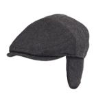 Men's Dockers&reg; Wool-blend Watchman Ivy Cap With Earflaps, Size: S/m, Black