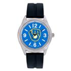 Game Time, Men's Milwaukee Brewers Varsity Watch, Black