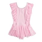 Girls 4-14 Danskin Ruffled Dance Skirtall, Size: Xs, Pink