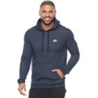 Men's Nike Club Fleece Pullover Hoodie, Size: Large, Blue