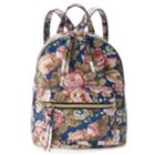 T-shirt & Jeans Floral Backpack, Women's, Pink Ovrfl