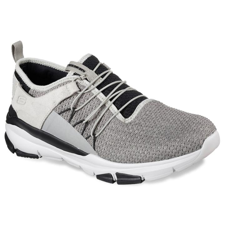 Skechers Relaxed Fit Soven Lorado Men's Shoes, Size: 11, Med Grey
