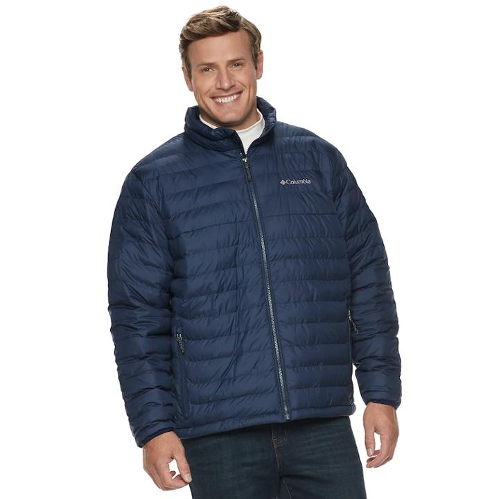Big & Tall Columbia Oyanta Trail Thermal Coil Insulated Jacket, Men's, Size: L Tall, Blue