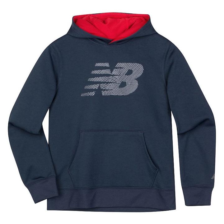 Boys 4-7 New Balance Relaxed-fit Fleece Hoodie, Boy's, Size: 7, Grey Other