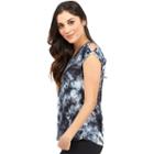 Women's Balance Collection Lily Cold Shoulder Tee, Size: Xl, Grey (charcoal)
