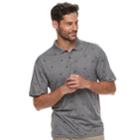 Men's Haggar Regular-fit Patio Polo, Size: Medium, Grey
