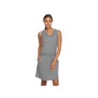 Women's Tek Gear&reg; Cinch Waist Tennis Dress, Size: Large, Med Grey