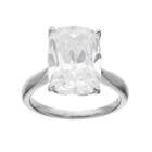 Emotions Sterling Silver Cubic Zirconia Ring, Women's, Size: 6, White