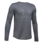 Boys 8-20 Under Armour Textured Tech Top, Size: Xl, Silver