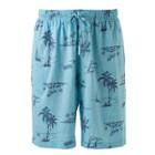 Men's Croft & Barrow&reg; True Comfort Sleep Shorts, Size: Small, Turquoise/blue (turq/aqua)