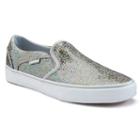 Vans Asher Women's Skate Shoes, Size: Medium (6.5), Silver