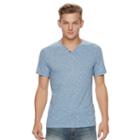 Big & Tall Rock & Republic Textured Notchneck Tee, Men's, Size: 3xl Tall, Blue
