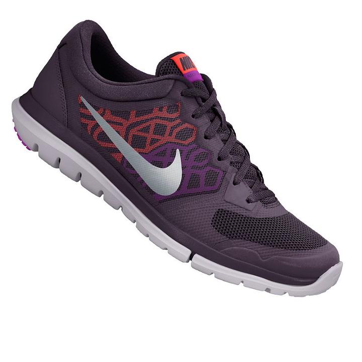 Nike Flex 2015 Run Flash Women's Running Shoes, Size: 8.5, Drk Purple