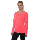Women's Rbx Laser-cut Tee, Size: Xl, Red
