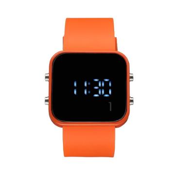 1:face Animals Unisex Digital Watch, Orange