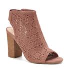 Lc Lauren Conrad Statice Women's Cutout Ankle Boots, Size: 6.5, Dark Pink