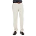 Men's Grand Slam Ultimate Performance Flat-front Pants, Size: 30x32, Beige Oth