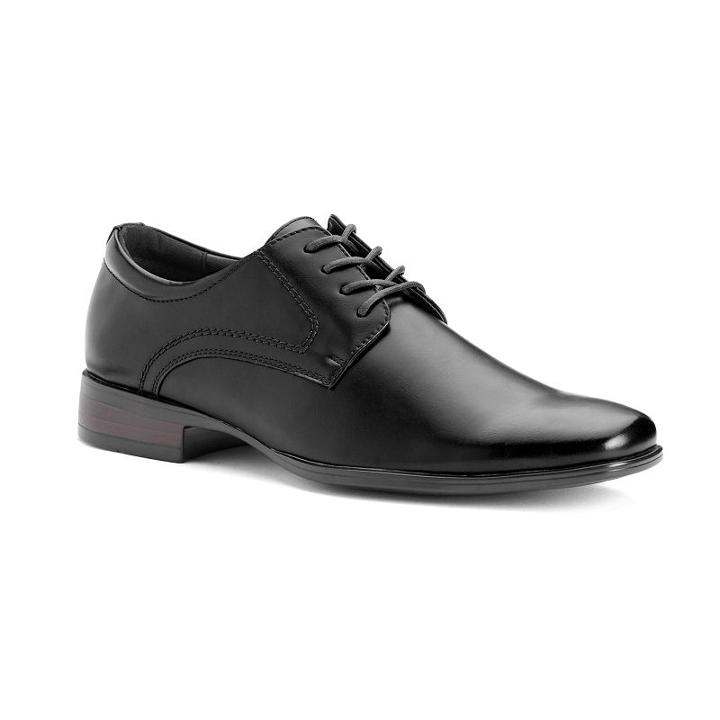 Apt. 9&reg; Men's Plain-toe Oxford Shoes, Size: 9, Black