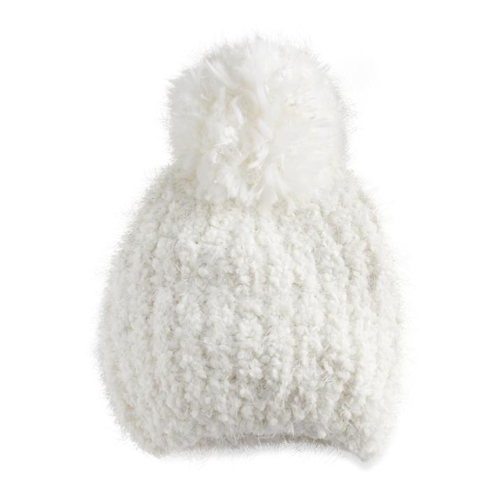 Sonoma Goods For Life Lurex Pom Pom Beanie, Women's, Natural