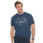 Big & Tall Sonoma Goods For Life&trade; Keep It Reel Graphic Tee, Men's, Size: 3xb, Med Blue