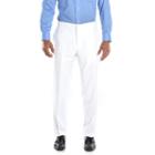 Men's Savile Row Slim-fit White Tuxedo Pants, Size: 34x30