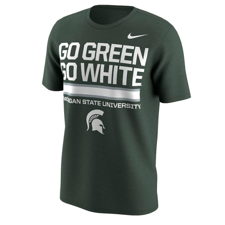 Men's Nike Michigan State Spartans Local Tee, Size: Xxl, Multicolor