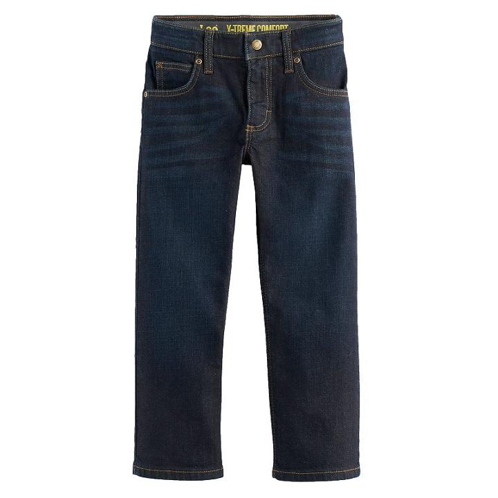 Boys 4-7x Lee Xtreme Comfort Fit Jeans, Size: Medium (6), Blue Other